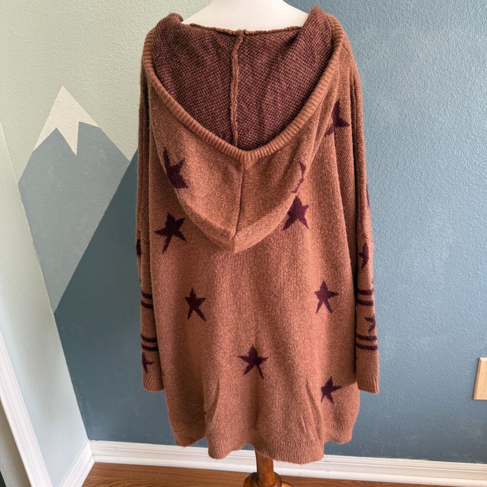 POL Star Hooded Star Sweater Size Small - Picture 7 of 9